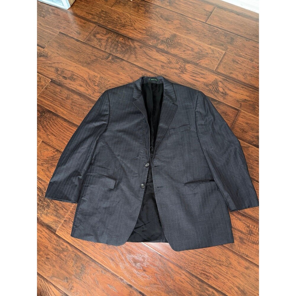 Lauren Ralph Lauren Men’s 42S Gray Striped Blazer Sport Coat